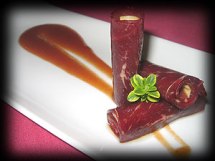 CANUTILLOS DE FOI Y CECINA